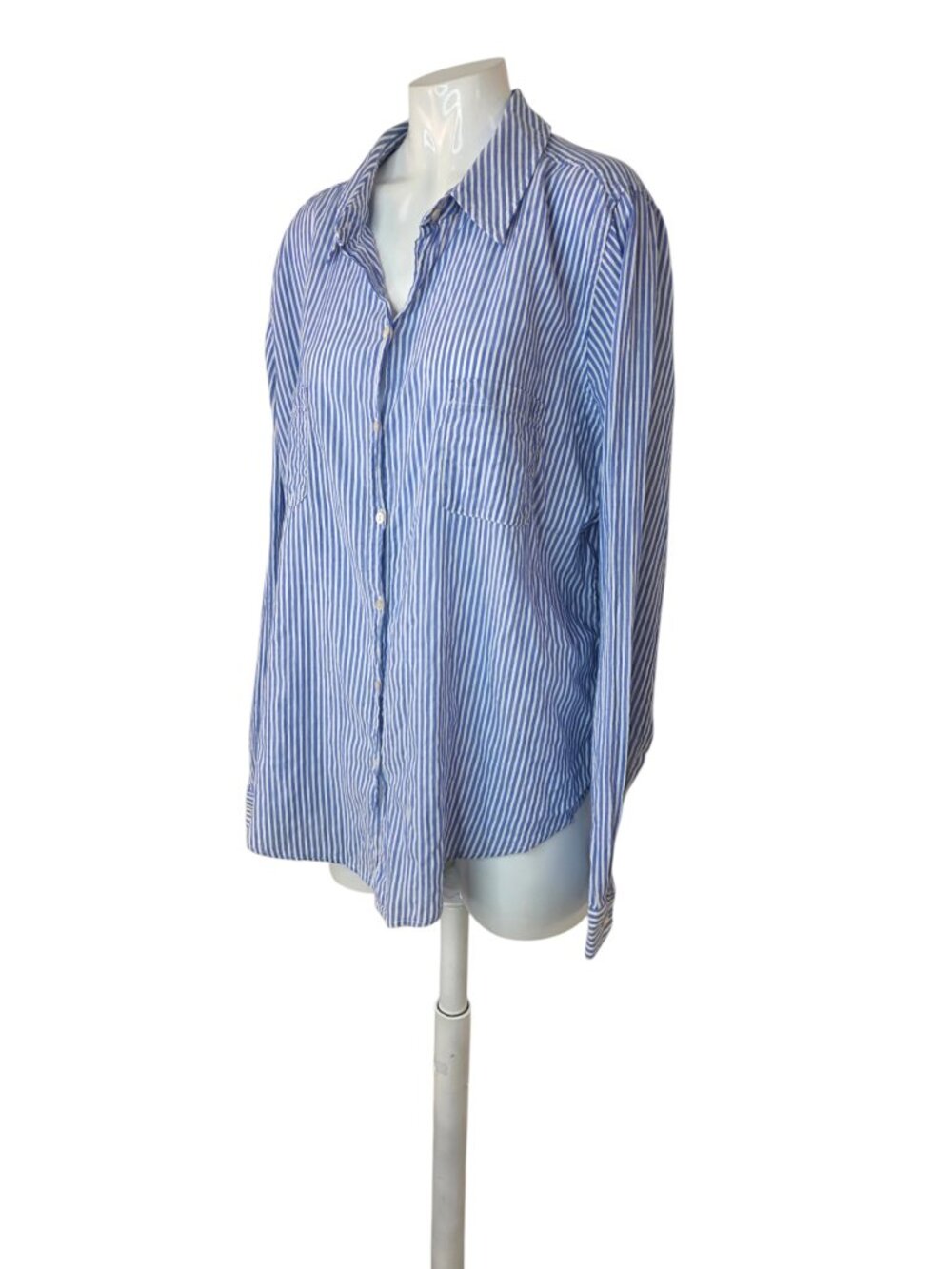 Lilly Pulitzer Striped Long Sleeve Lightweight Cotton Summer Button Up, XL - Picture 7 of 7